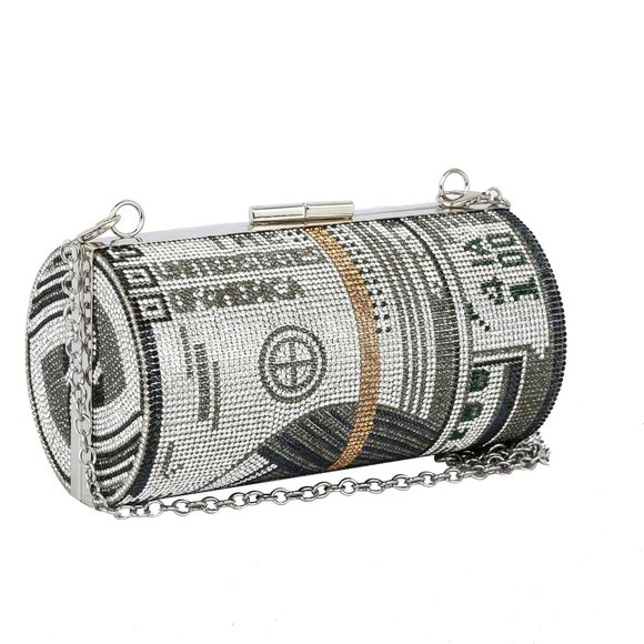 New Money Bling Clutch - Picture 1 of 2